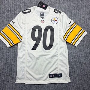 TJ Watt #90 Pittsburgh Steelers Nike Jersey White Men’s Size Small GUC